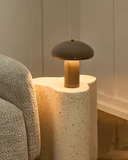 Pöytävalaisin SANYA Metalli Beige_1063466