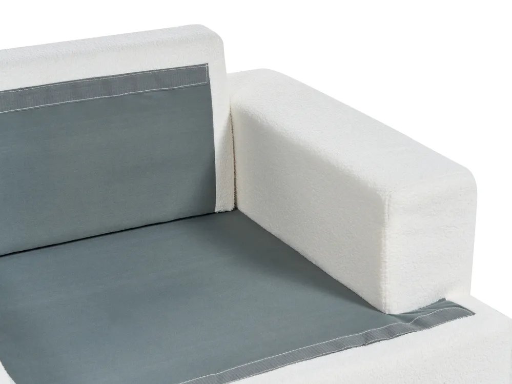 Sofa 3 Seater ALLA Boucle Off-White_893988