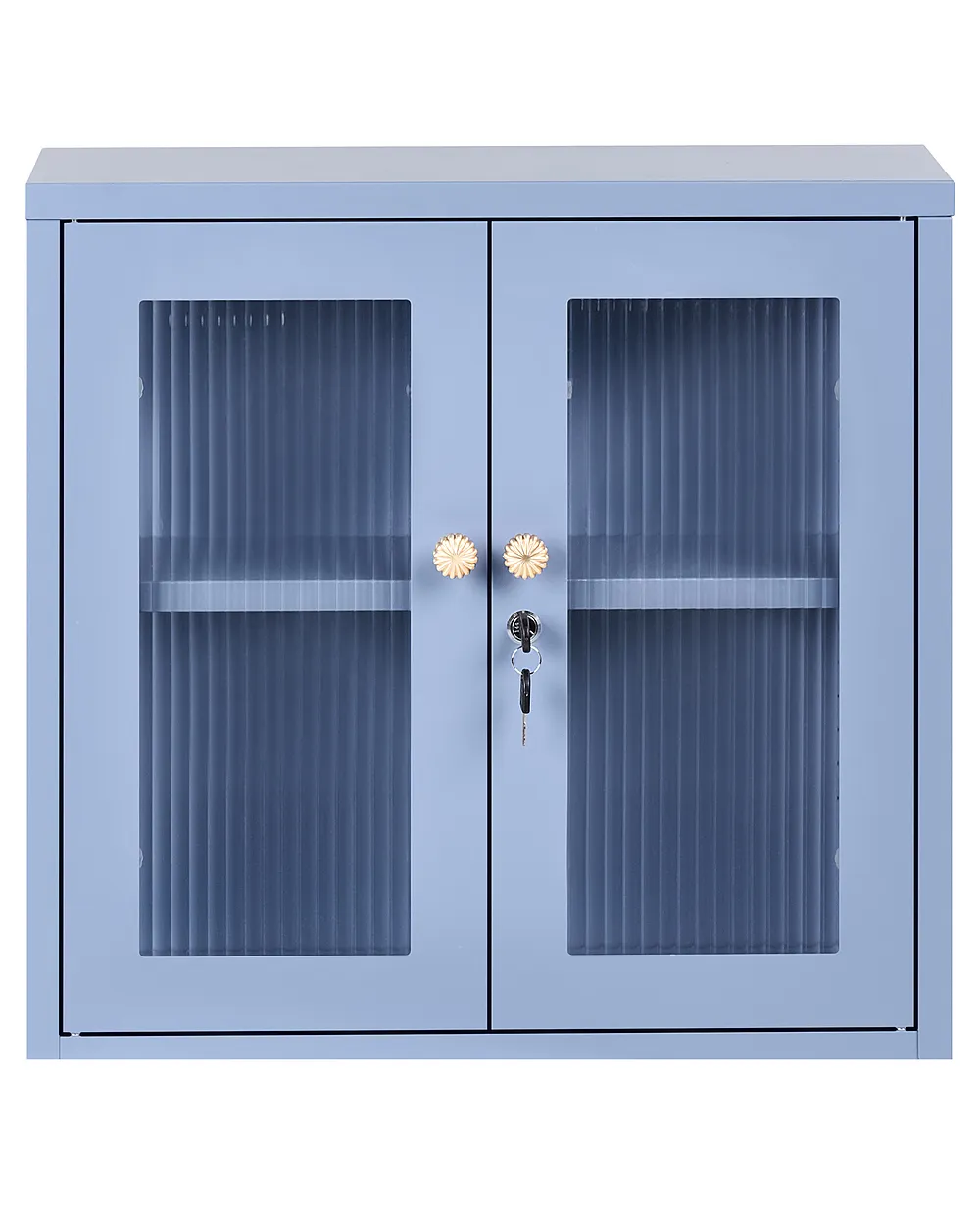 Seinäkaappi HARLYN 60 cm Metalli Sininen_1160876