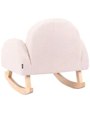 Gungstol för barn HUG Bouclé Pastellrosa_989330