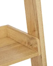 Öppen garderob med 5 hyllor MOBILE DUO 169 cm Ljusbrun_821385