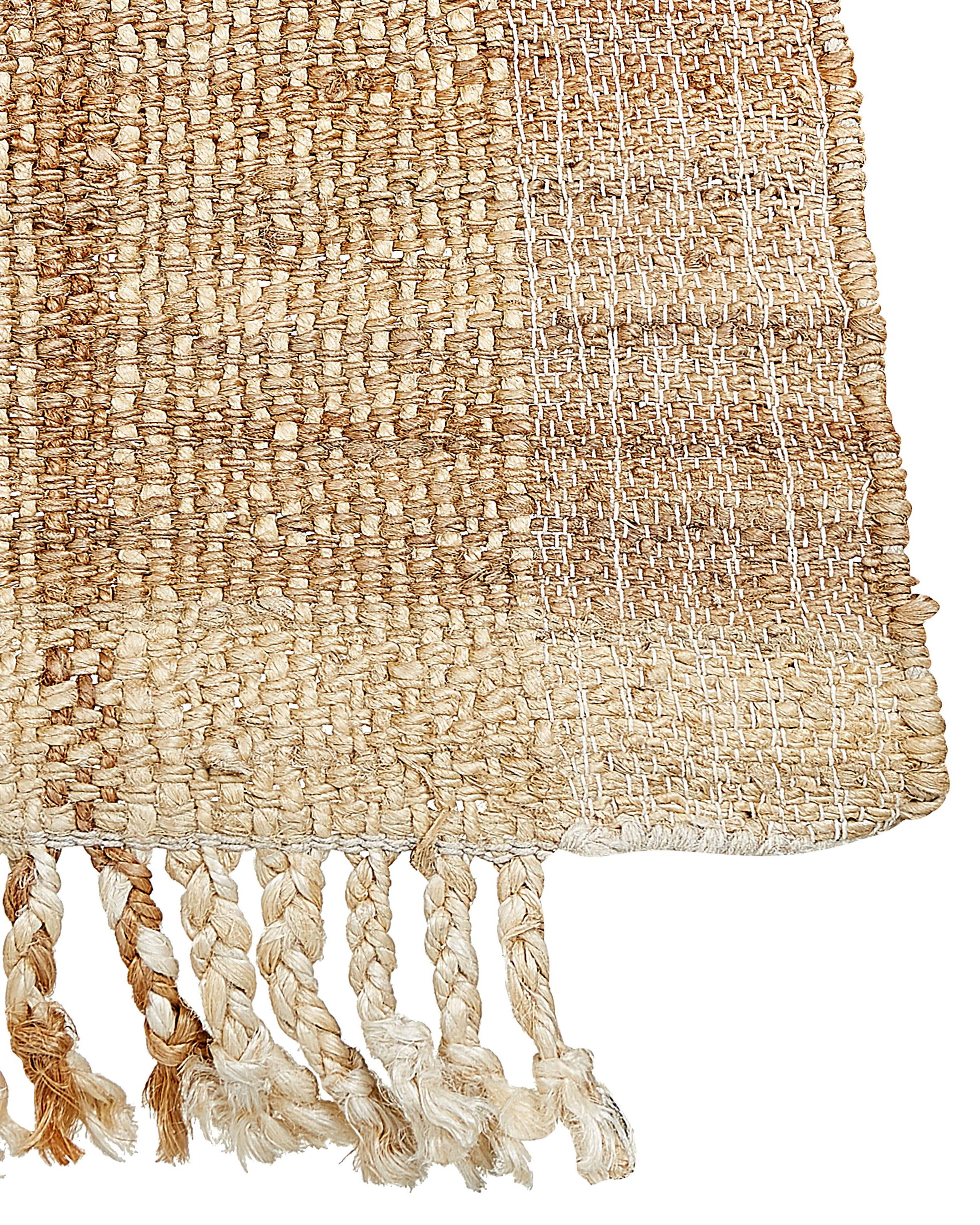 Rug KARKIN Beige 160 x 230 cm Jute_846514