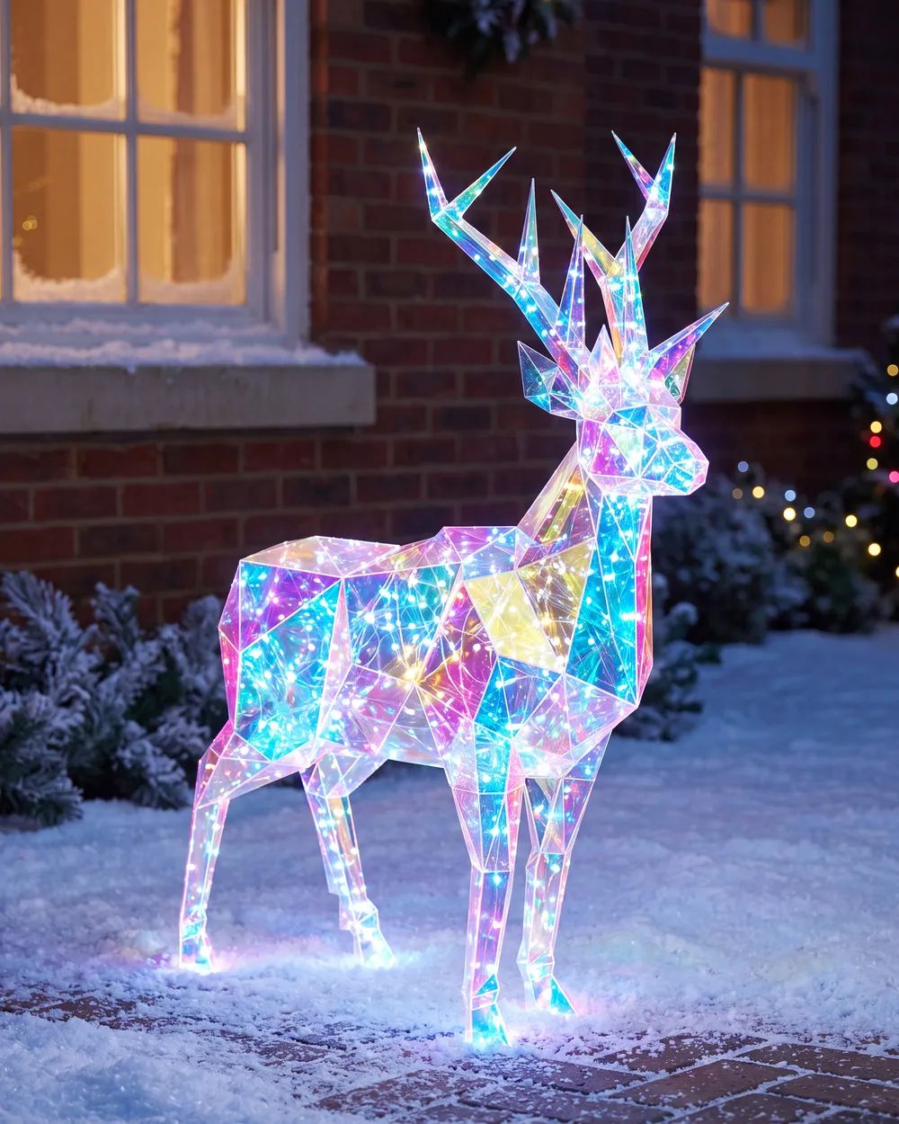 Ulkokoriste LED-valo POLARIS 90 cm Poro Monivärinen_1118597