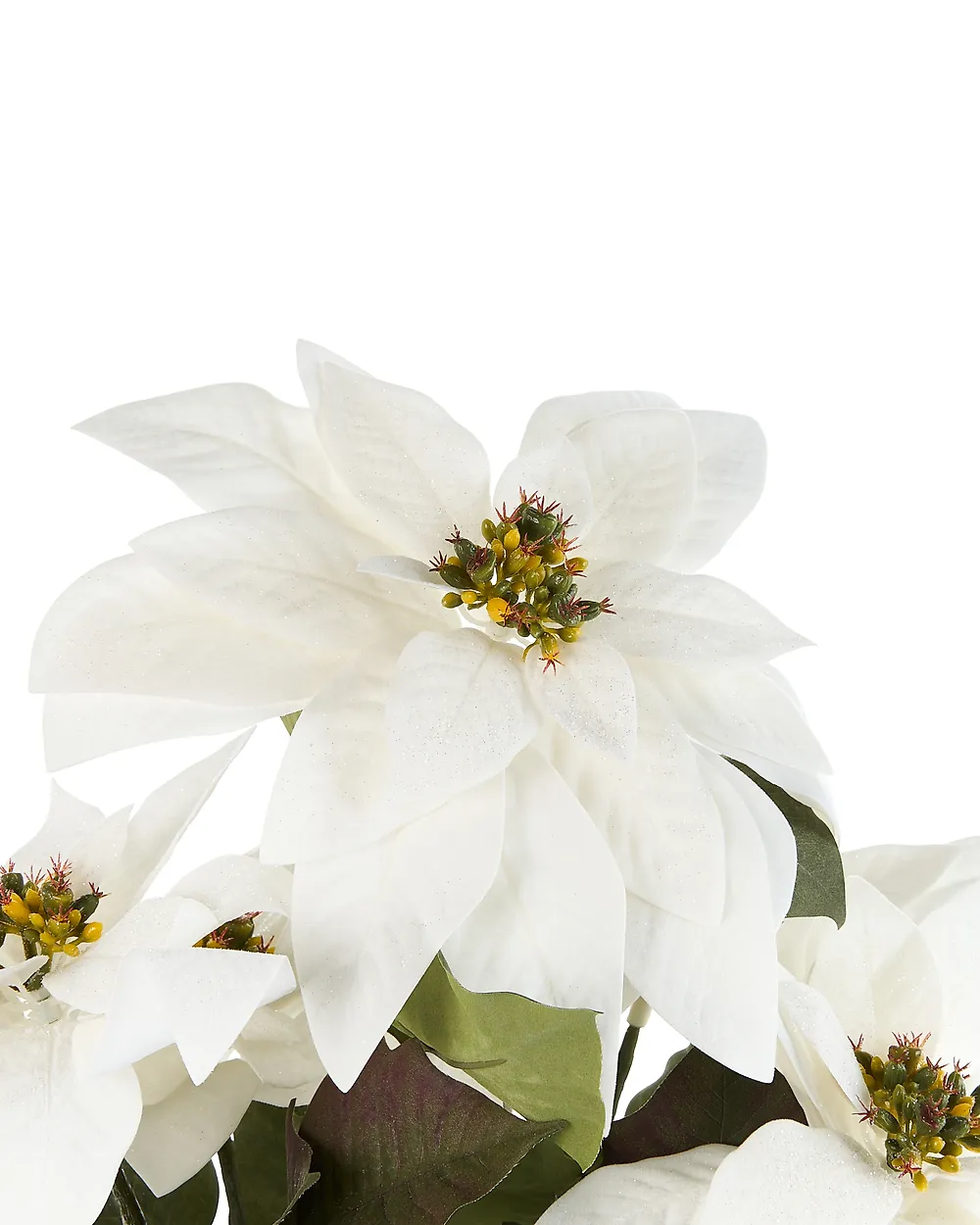 Artificial Plant CHRISTMAS FLOWER 61 cm White_1174960