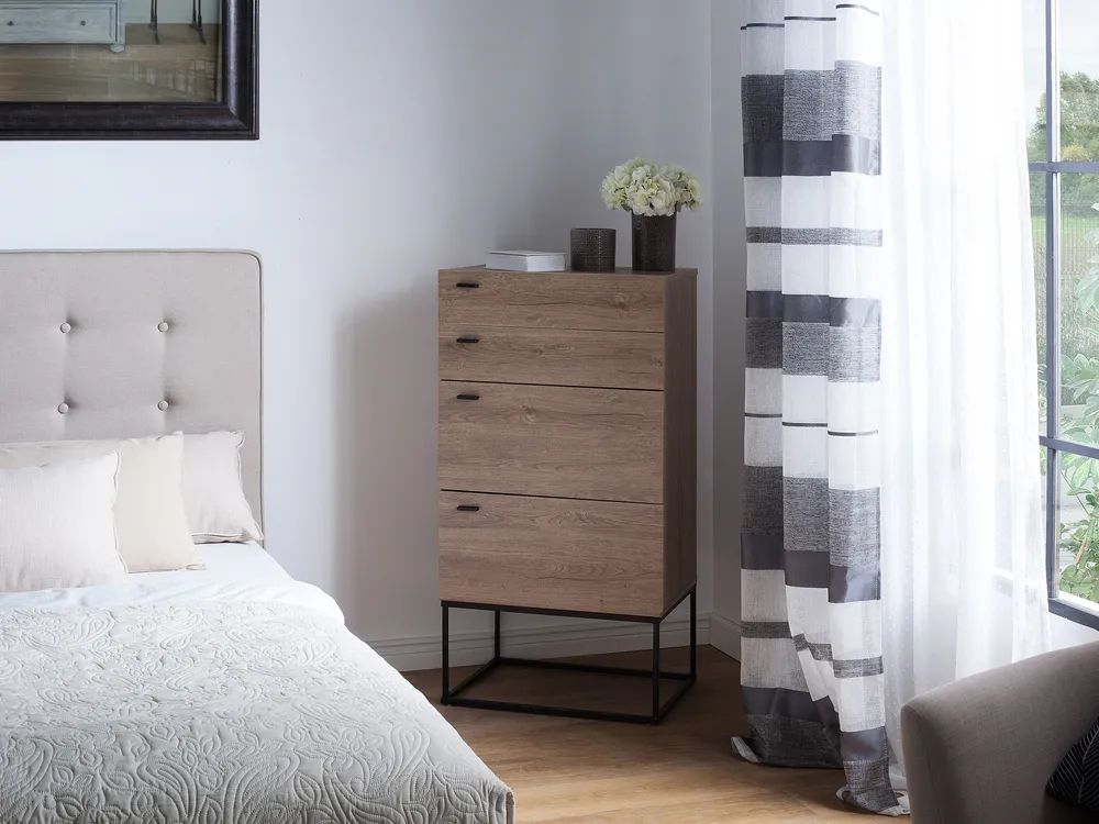 4 Drawer Chest ACRA Light Brown_776401