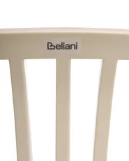Set of 4 Dining Chairs KLEVE Beige_1006572