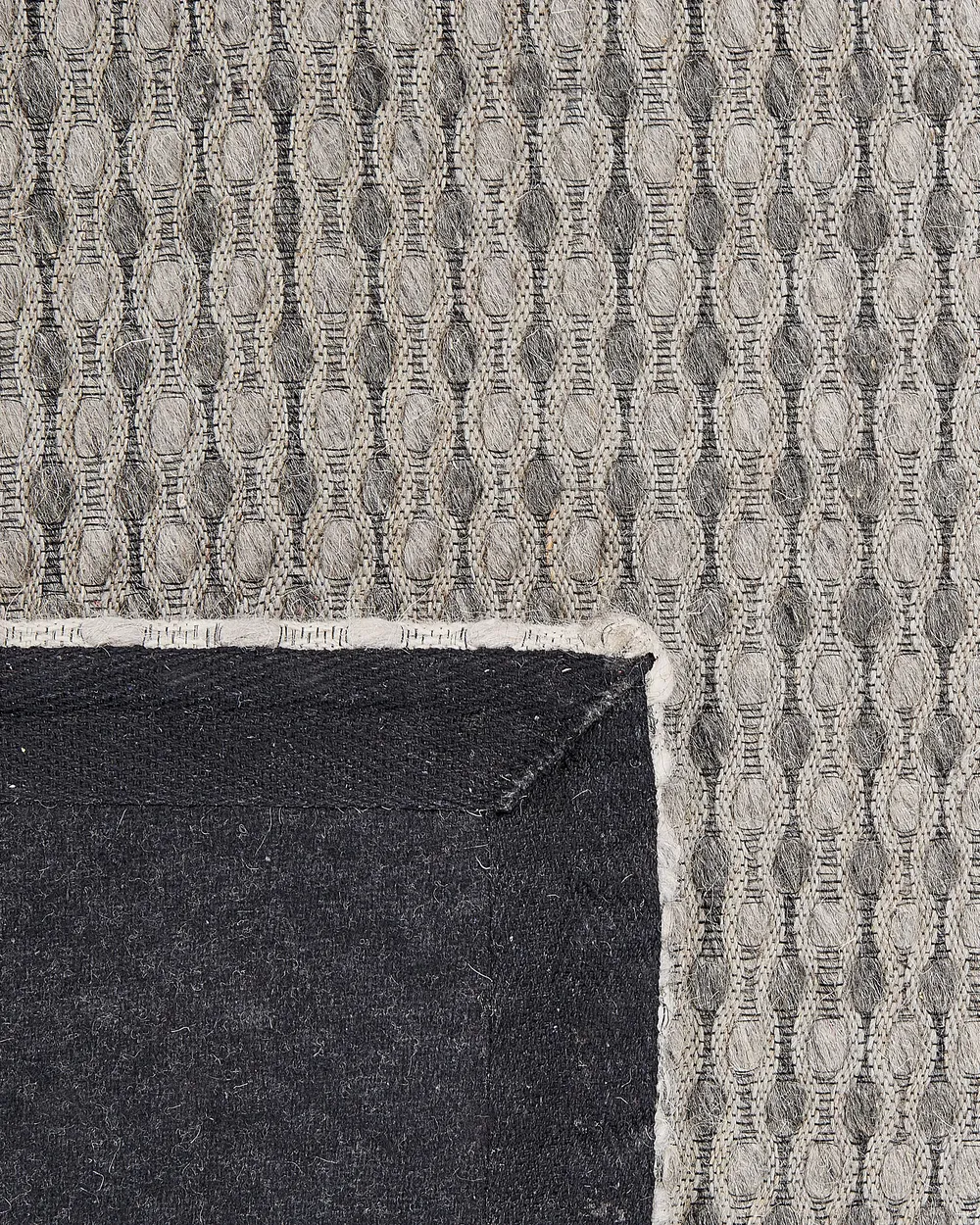 Rug AKKAYA Blue 80 x 150 cm Wool_823280