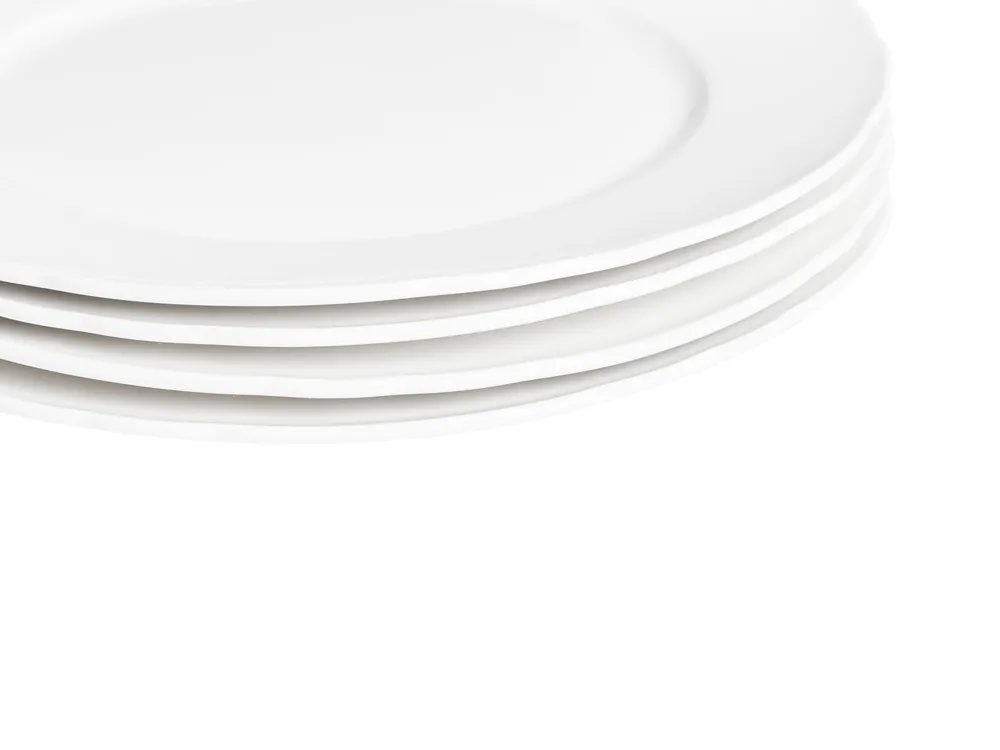 Set med 16 matserviser ELDERBERRY Porslin Vit_957227