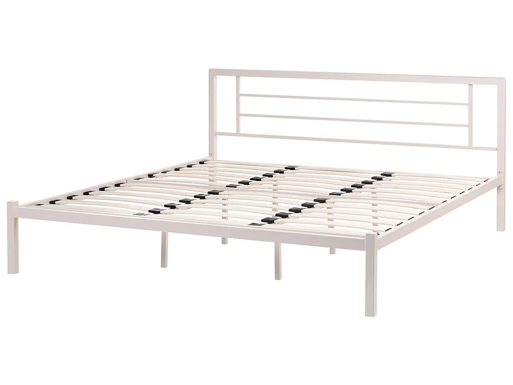 Sänky Metalli CUSSET 180 x 200 cm Vaaleanbeige_1162104