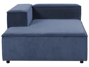 Right-Hand Chaise Longue ARDAL Corduroy Dark Blue_1008655