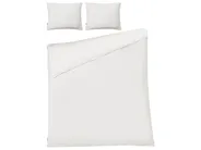 Påslakanset SUMNER 150 x 200 cm Bomullsmuslin Off-White_1060207