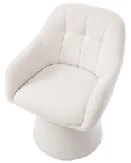 Dining Chair LIVONIA Chenille Off-White_1116853