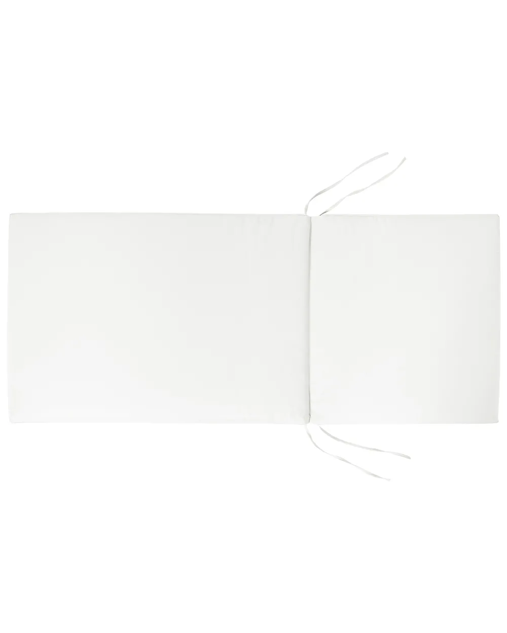 Set med 6 stolar med dynor JAVA PREMIUM Akaciaträ Off-White_1066259