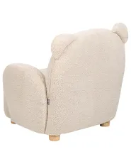 Barnfåtölj Nallebjörn BOO Bouclé Beige_886965
