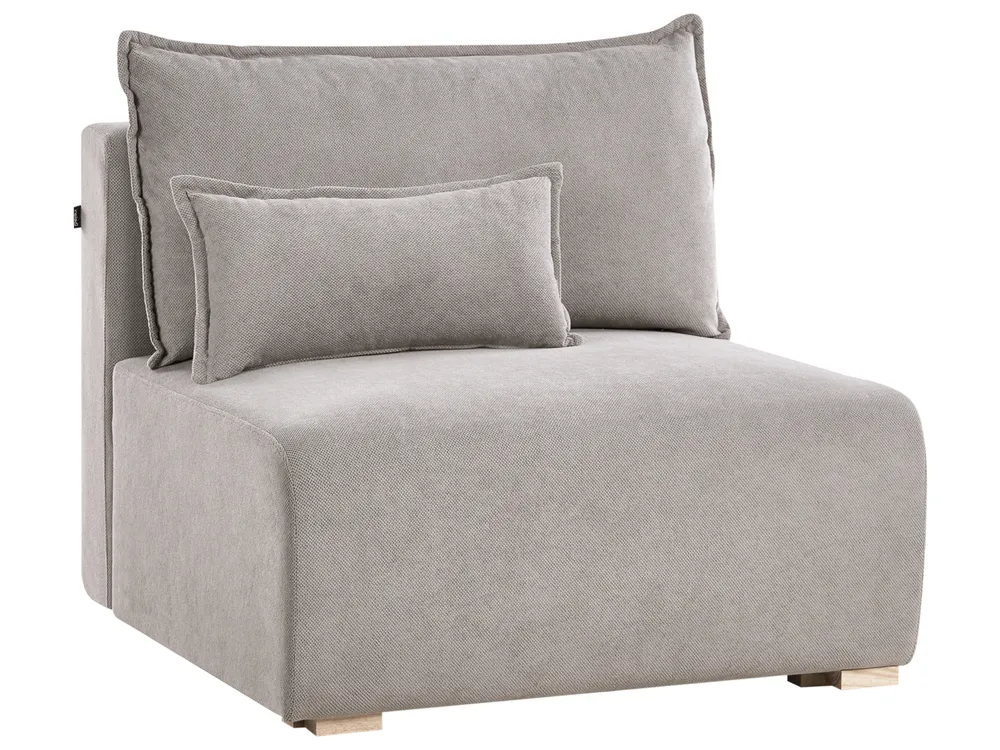 Modular Corner Sofa NERBO Fabric Grey Left Hand_1035210
