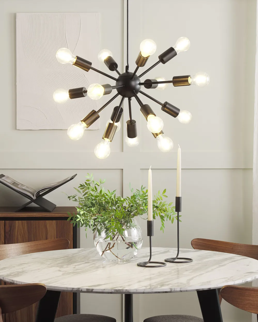 Pendant Lamp BALAGAS Metal Black