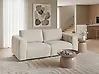 Modulsoffa 2-sits KIVVIK Bouclé Off-White