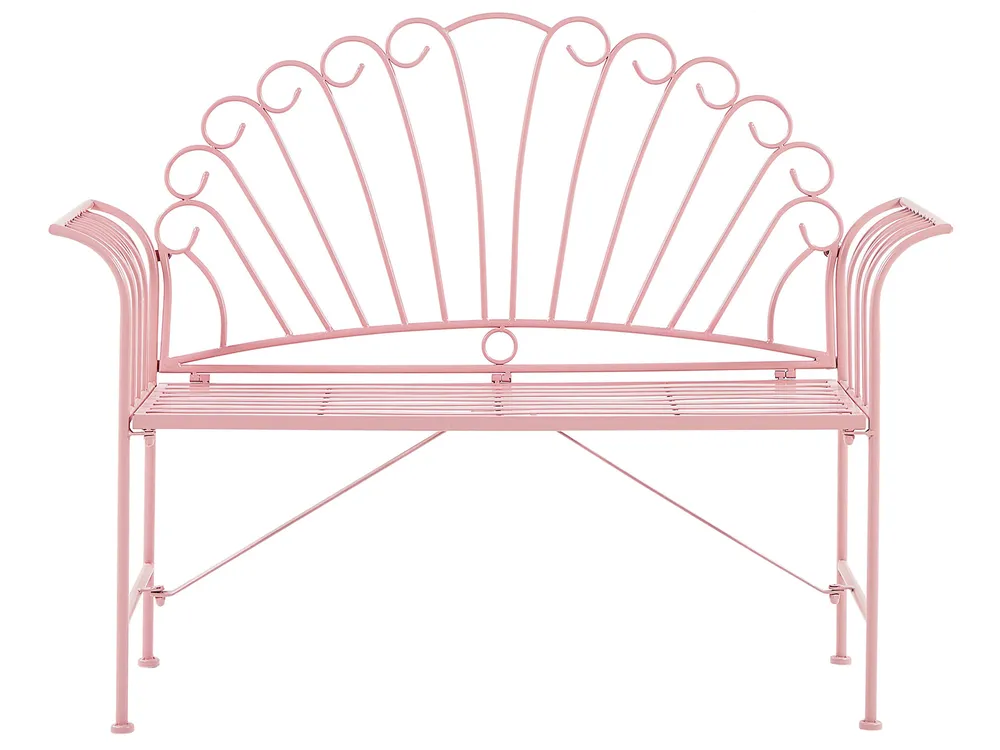Bistro Set CAVINIA Metal Pink_774645