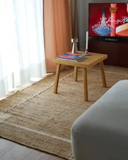 Rug GONDIA Light Beige 160 x 230 cm Jute_1085622