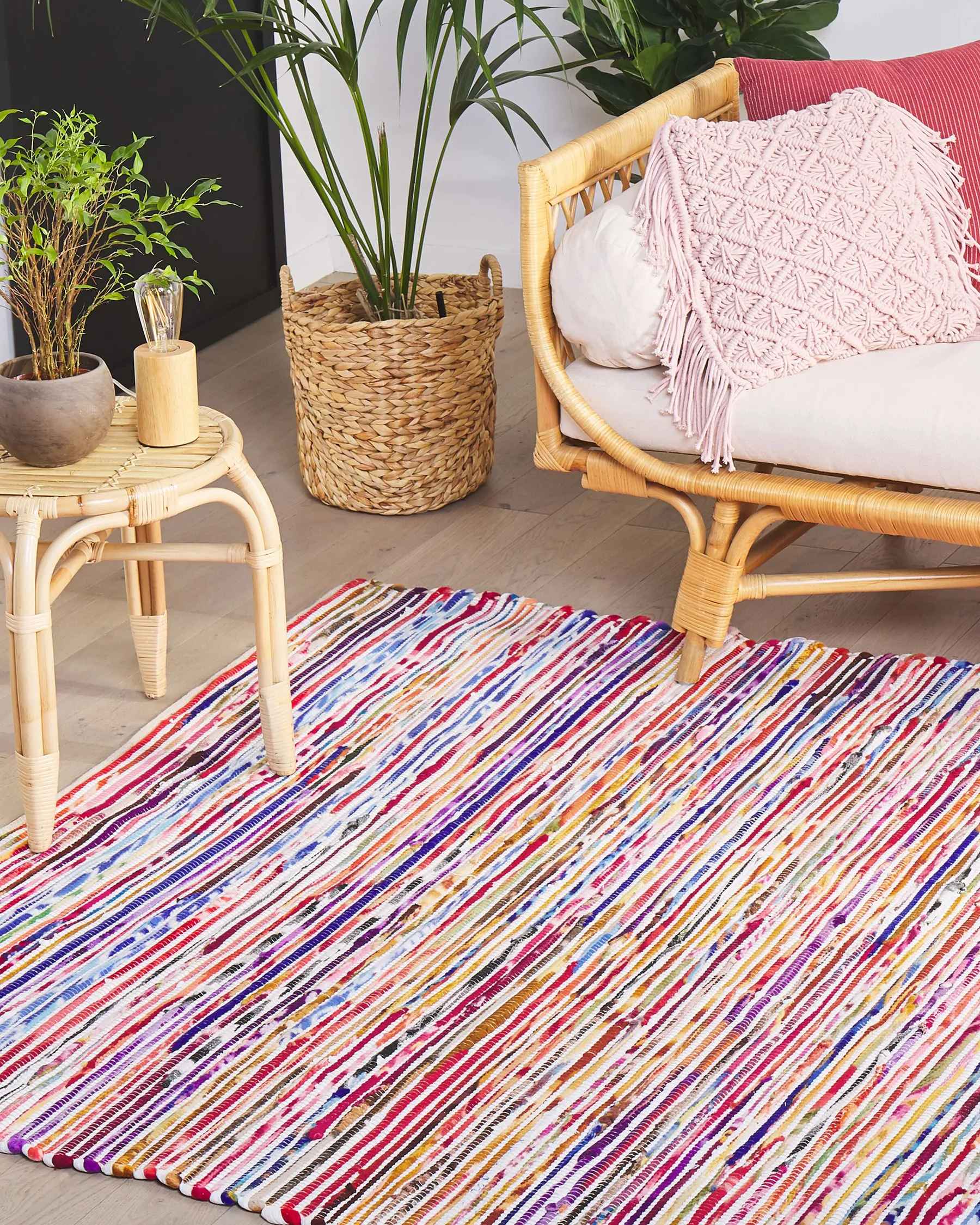 Rug BARTIN White 160 x 230 cm_486702