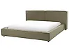 Waterbed Fabric LINARDS 180 x 200 cm (EU Super King) Olive Green