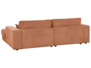 Corner Sofa 3 Seater LOFOTEN Fabric Light Red Left Hand_943491