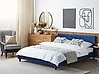 Bed Velvet FITOU 180 x 200 cm (EU Super King) Dark Blue