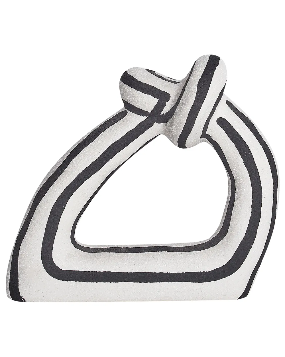 Figurine ZANDER Stoneware Black/ White_935216