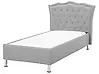 Bed Fabric METZ 90 x 200 cm (EU Single) Light Grey