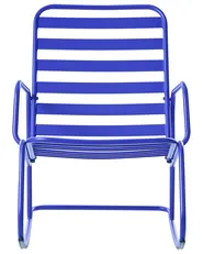 Garden Rocking Chair TURI Metal Blue_1021022