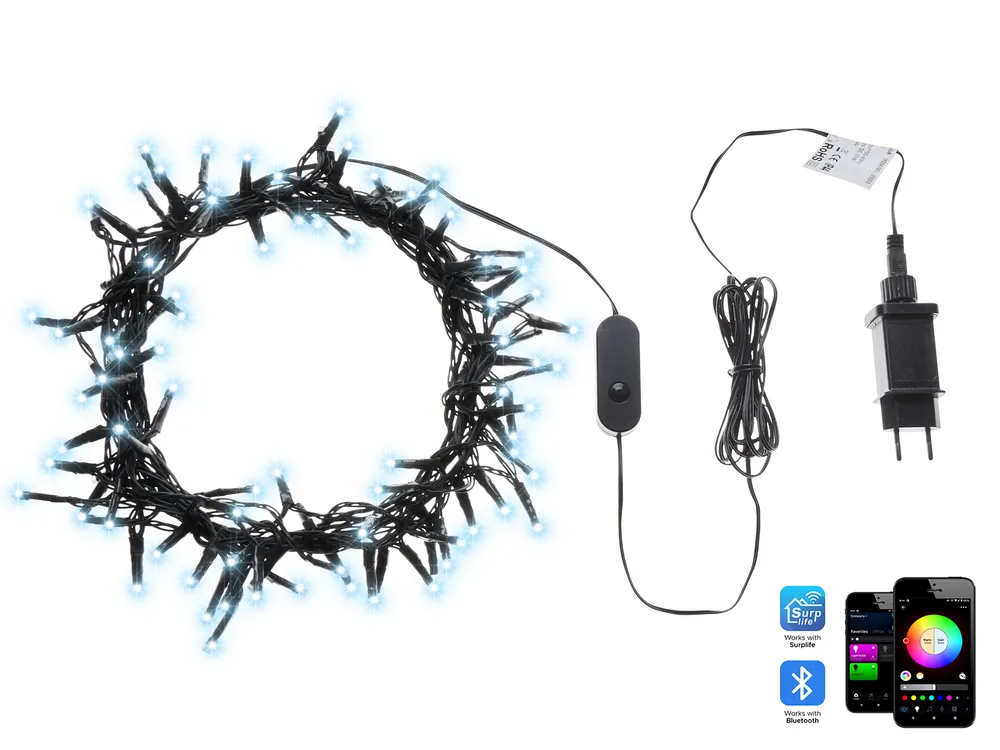Lighting Chain Smart LED with App IGALIKU 13.5 m Multicolour_883474