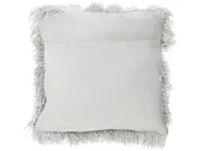 Set med 2 prydnadskuddar CIDE 45 x 45 cm Ljusgrå Monokromt_801717