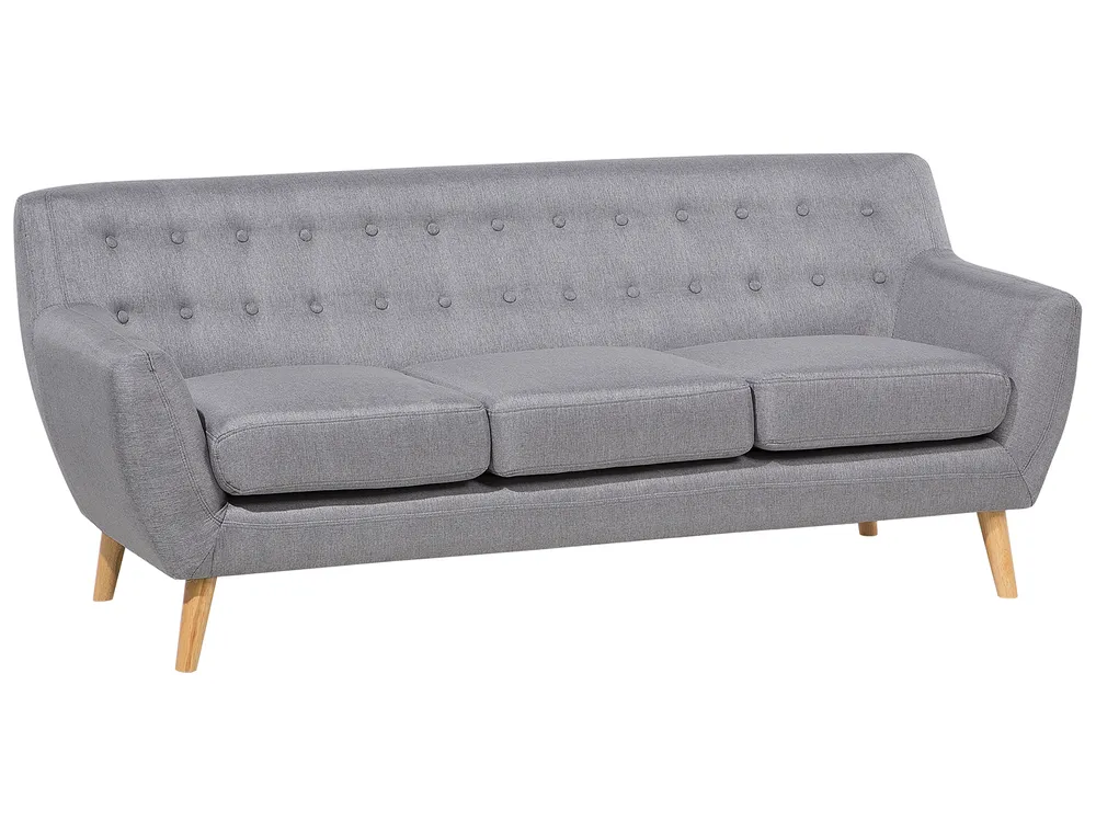 Sofa 3 Seater MOTALA Fabric Light Grey_706706