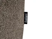 Living Room Set 6 Seater HOGBO Fabric Brown_1049954