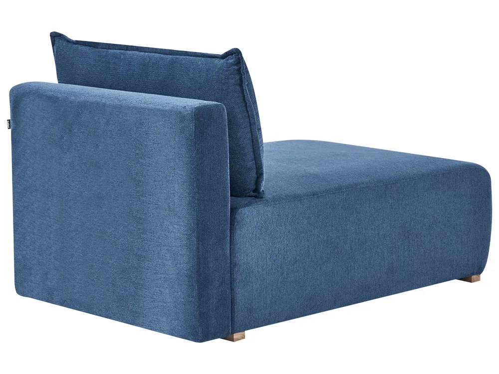 Modular Corner Sofa NERBO Fabric Blue Left Hand_1035019