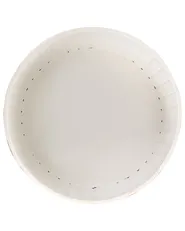 Blomkruka BANE 30 cm Metall Vit/ Beige_1065047