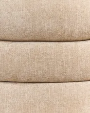 Electric Recliner Chair RISE with Footrest Fabric Beige_938747