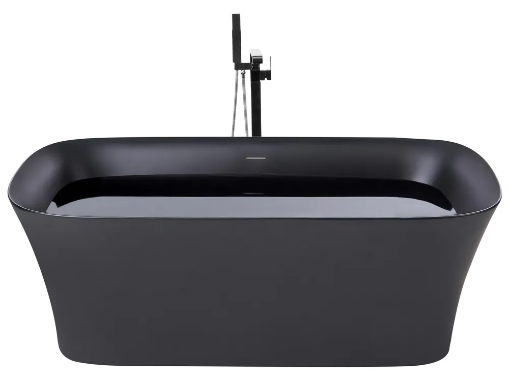 Freestanding Bathtub LANALHUE 1600 x 750 mm Black