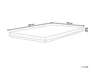 Gel Memory Foam Mattress COOL FLEX 7 PRO H3/4 Firm 180 x 200 cm (Super King Size)_913866