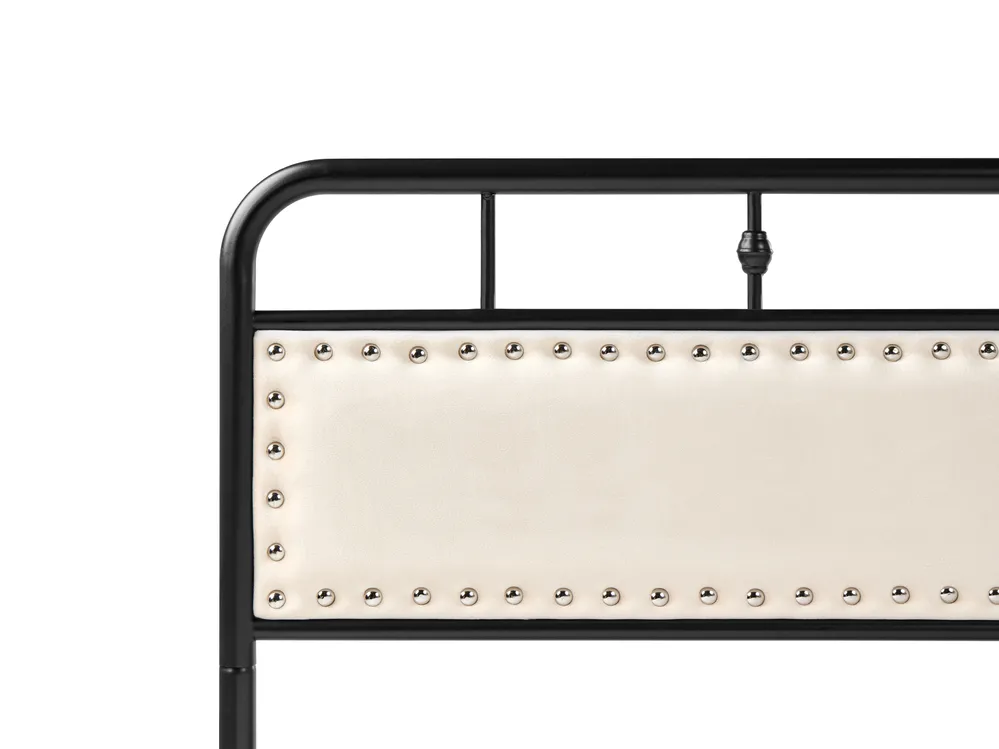 Bed Metal BREUILLET 180 x 200 cm Black_1033498
