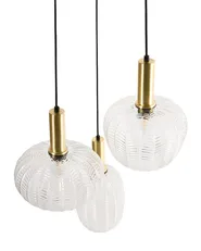 Pendellampe NJORO Glass Gjennomsiktig_1029344