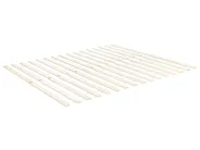 Säng med lamellram Furu OLENDON 120 x 200 cm Vit_1085490
