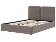 Ottoman Bed ARBOIS Chenille Taupe 160 x 200 cm (EU King Size)_1023121