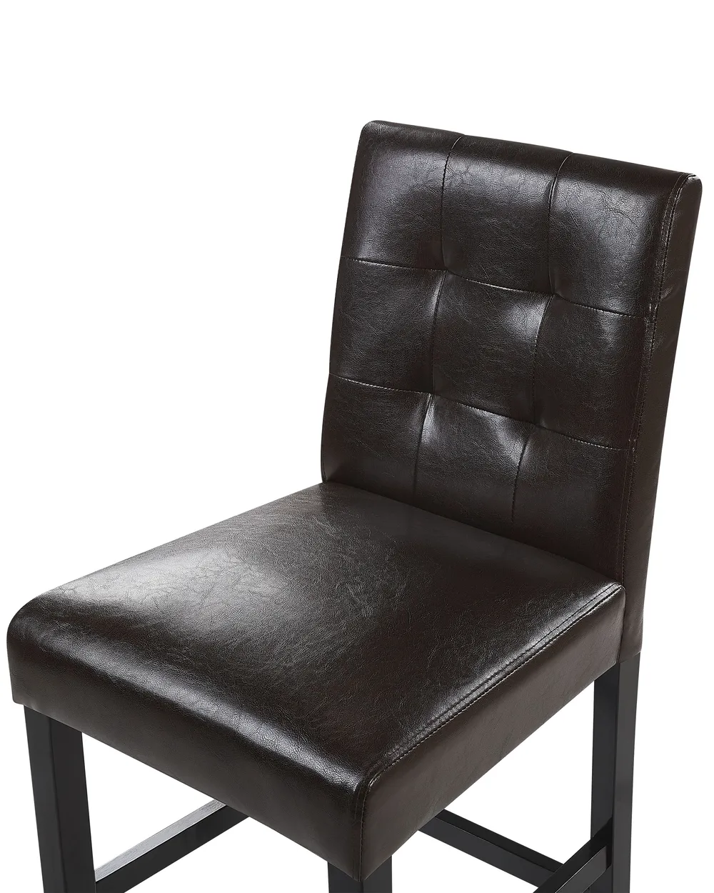 Barstol MADISON Konstläder Mörkbrun_773558