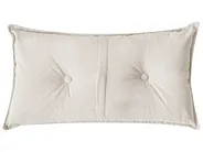 Corner Sofa 3 Seater DOLVA Corduroy Off-White Right Hand_979370