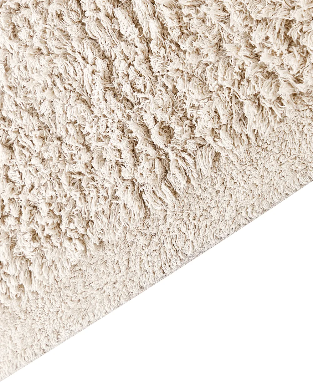 Rug BITLIS Light Beige 80 x 300 cm Cotton_1063755
