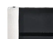 Bed Boucle MELLE 180 x 200 cm (EU Super King) Off-White_965681