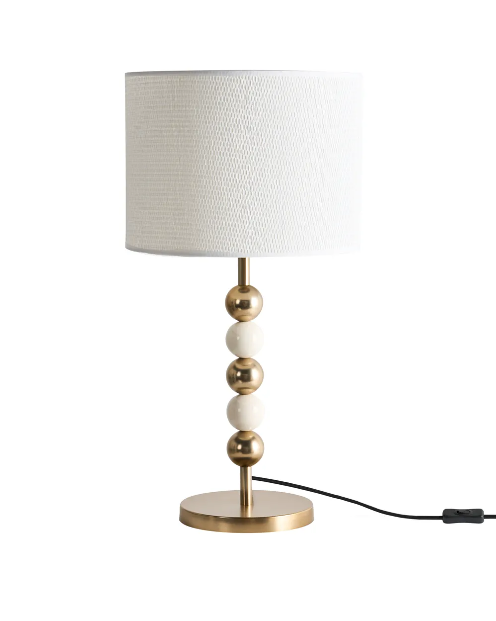 Table Lamp LOKY Metal Brass/Beige_1024661