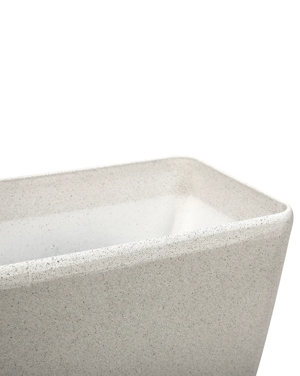 Set med 2 växtkrukor BARIS 74 cm Beige_841424