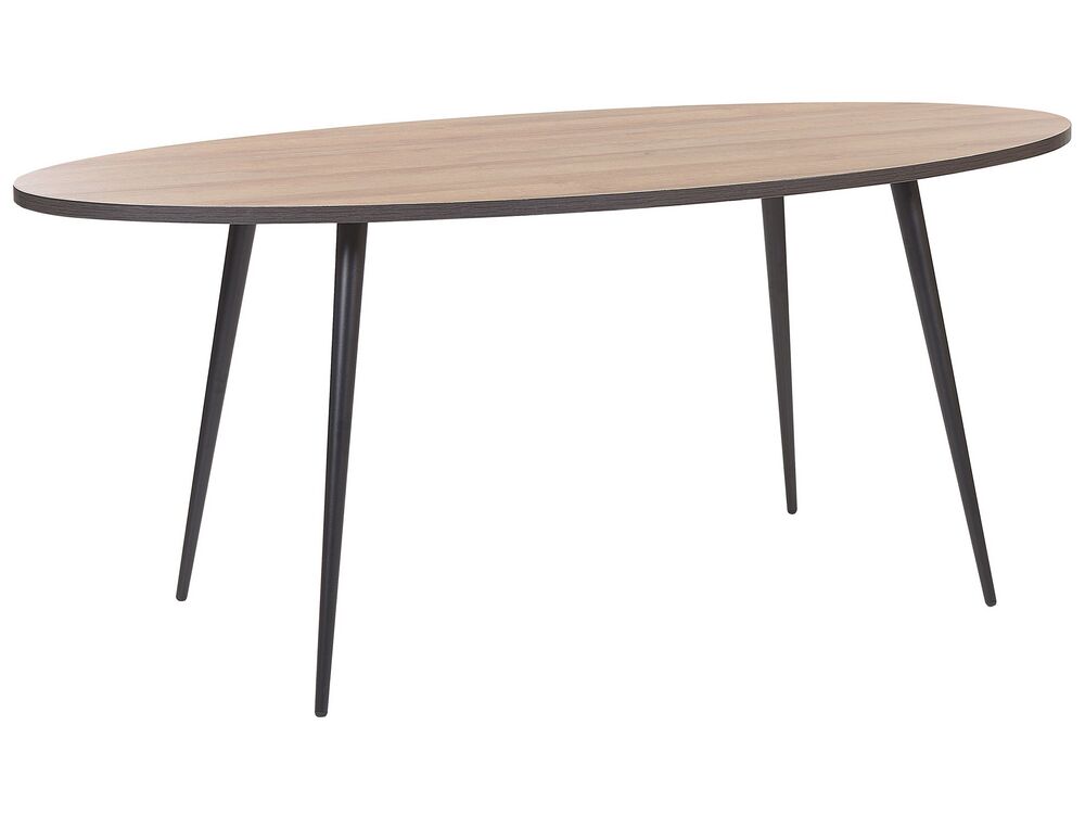 Ruokapöytä OTTAWA Vaaleanruskea 180 cm 90 cm